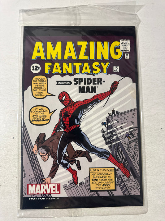 AMAZING FANTASY #15 VF/NM 2002 Walmart DVD Exclusive Promo Sealed