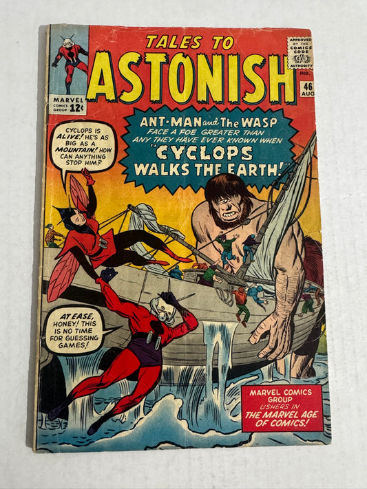 TALES TO ASTONISH #46 GD/VG