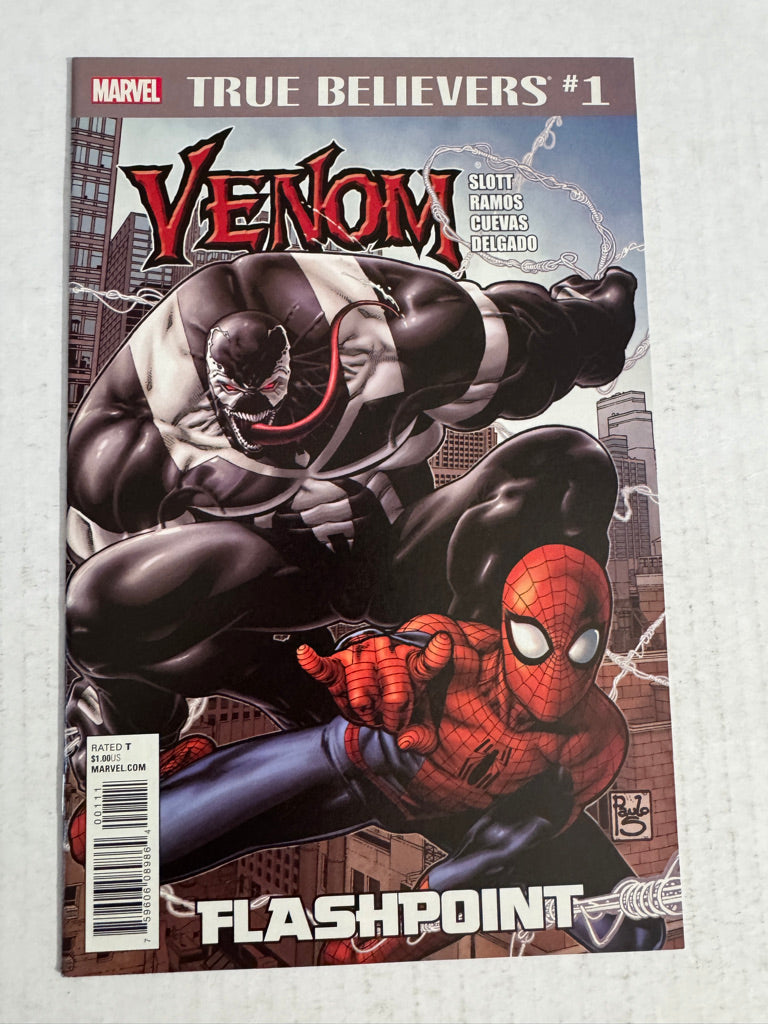 AMAZING SPIDER-MAN #564.1 NM Venom Flashpoint True Believers Variant
