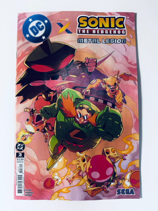 DC X SONIC THE HEDGEHOG: METAL LEGION #3 NM