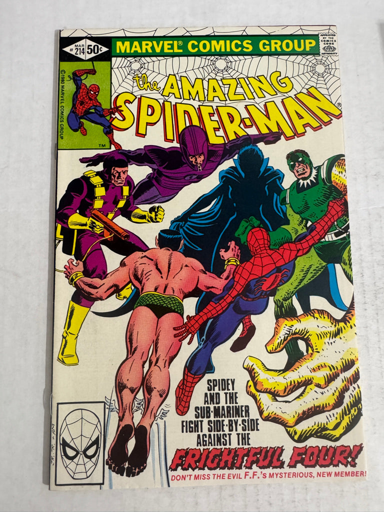 AMAZING SPIDER-MAN #214 NM-