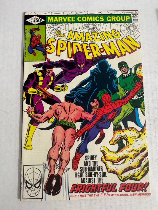 AMAZING SPIDER-MAN #214 NM-