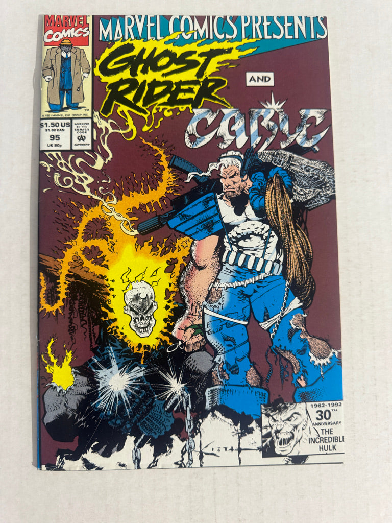 MARVEL COMICS PRESENTS #95 NM- Sam Kieth Cover