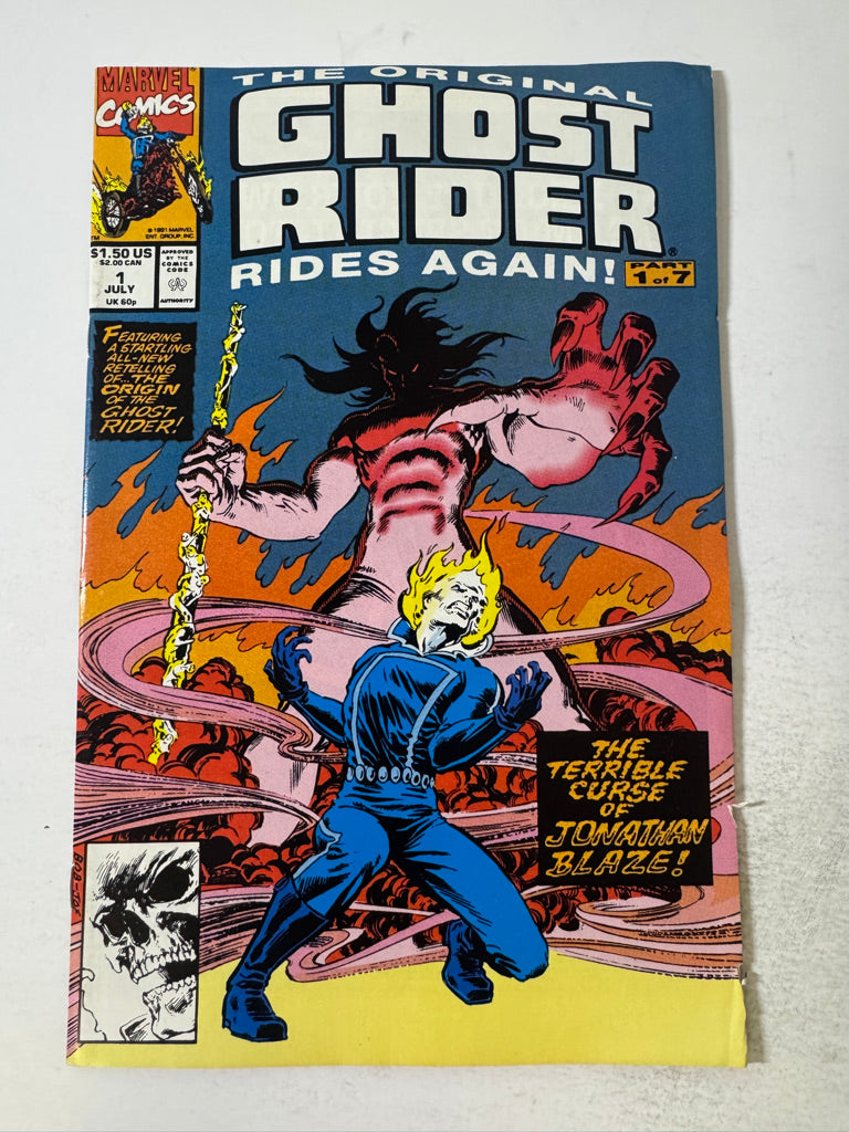 THE ORIGINAL GHOST RIDER #1 VG/FN