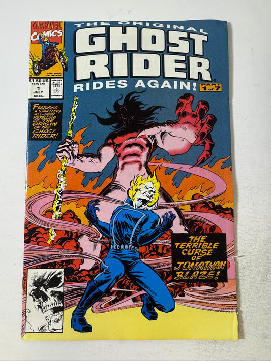 THE ORIGINAL GHOST RIDER #1 VG/FN