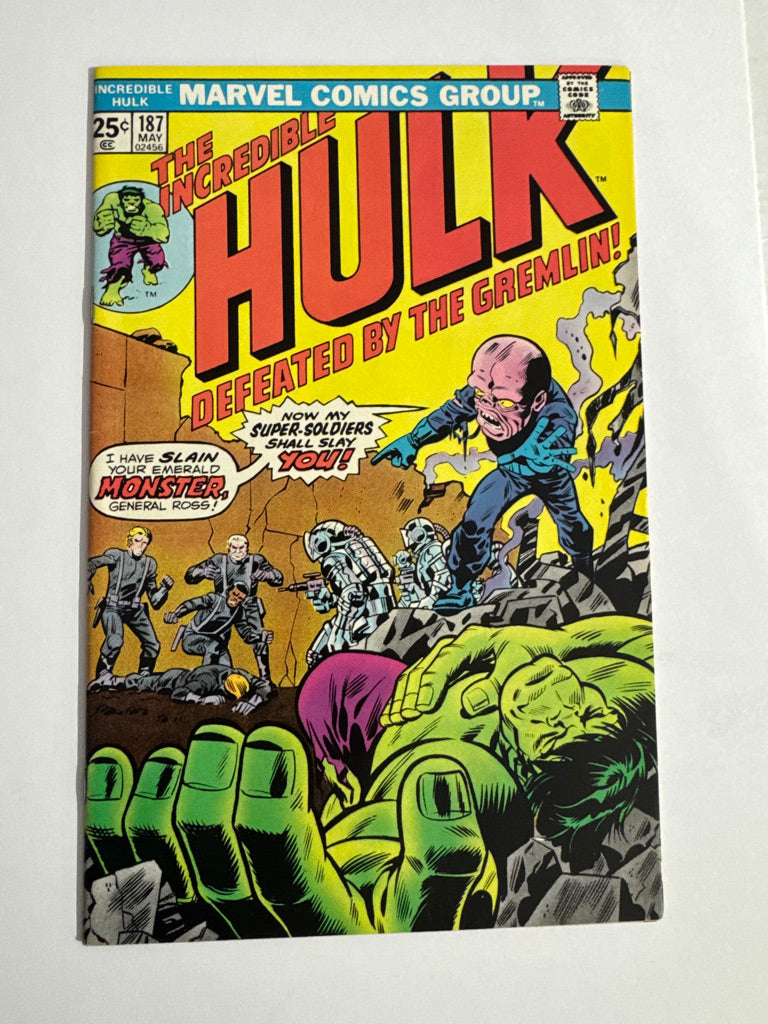 INCREDIBLE HULK #187 NM-