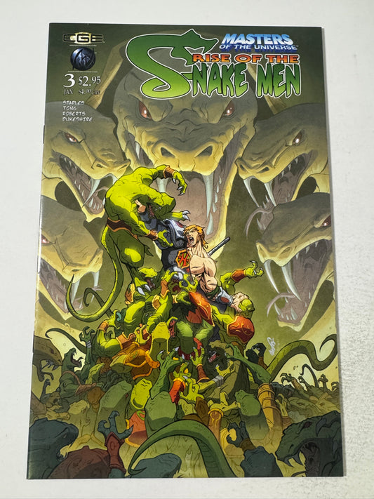 MASTERS OF THE UNIVERSE Rise of The Snake Men #3 NM-