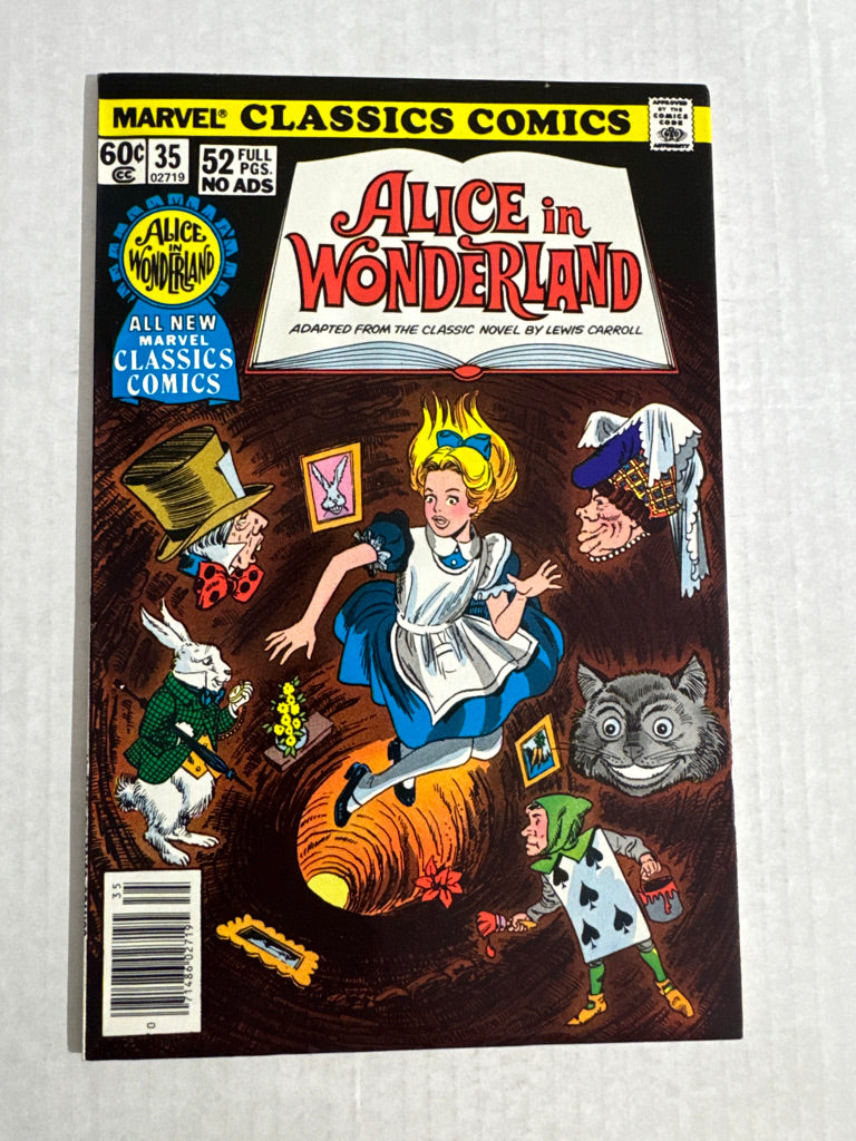 MARVEL CLASSICS COMICS Alice In Wonderland #35 NM-