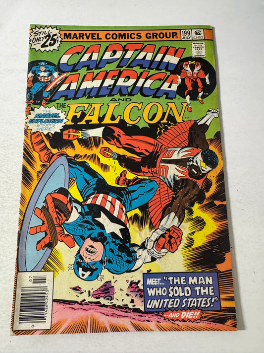 CAPTAIN AMERICA #199 VG-