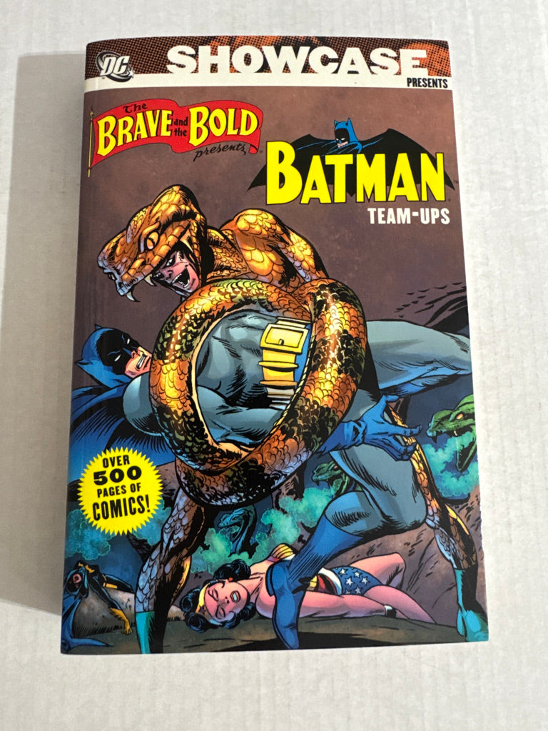 SHOWCASE PRESENTS THE BRAVE AND THE BOLD BATMAN TEAM-UPS Vol 1 TPB NM OOP