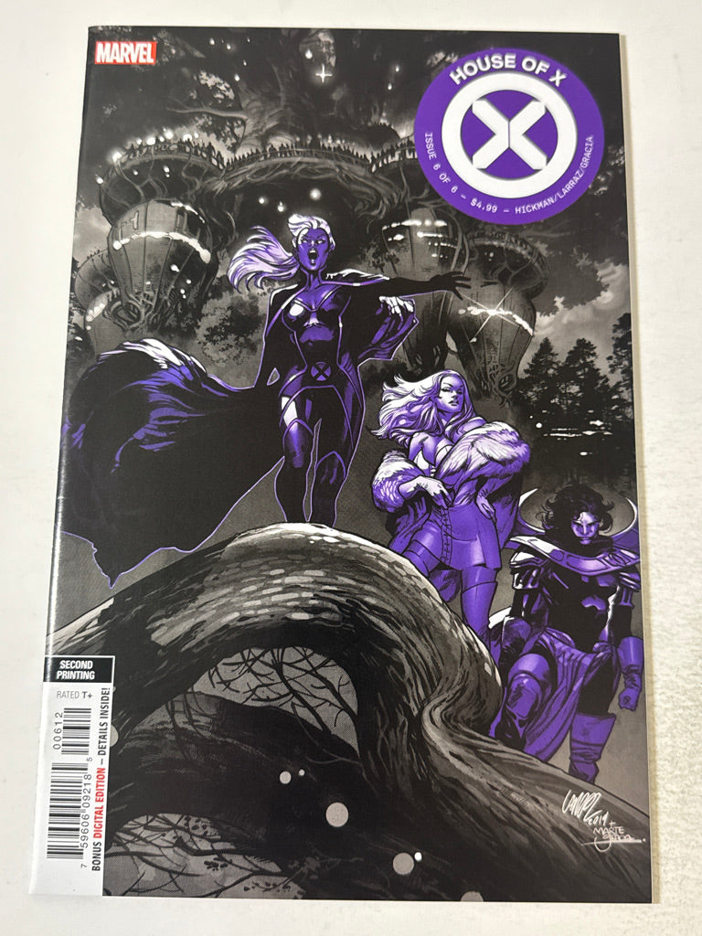 HOUSE OF X #6 NM 2nd Print Variant
