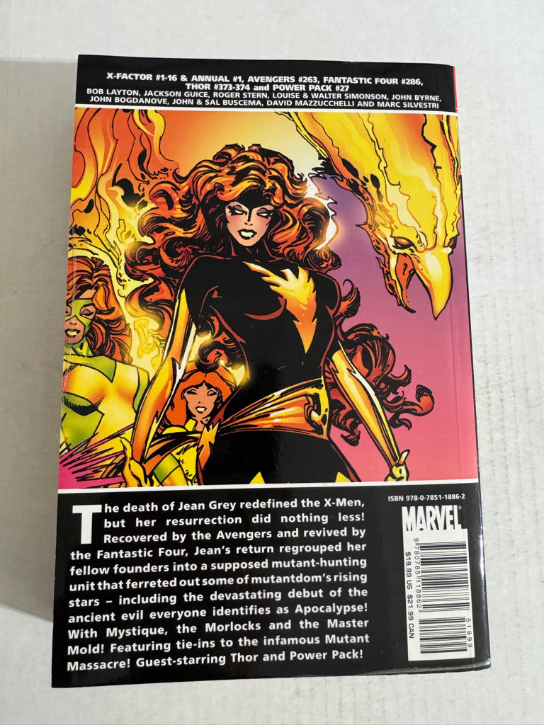 MARVEL COMICS ESSENTIAL X-FACTOR Vol 1 TPB FN/VF