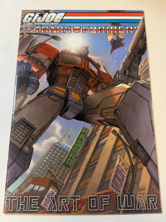 GI JOE VS TRANSFORMERS The Art of War #1 NM- Figeroa C Variant