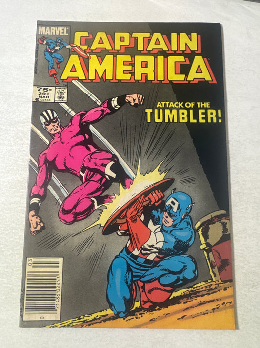 CAPTAIN AMERICA #291 FN CANADIAN PRICE VARIANT