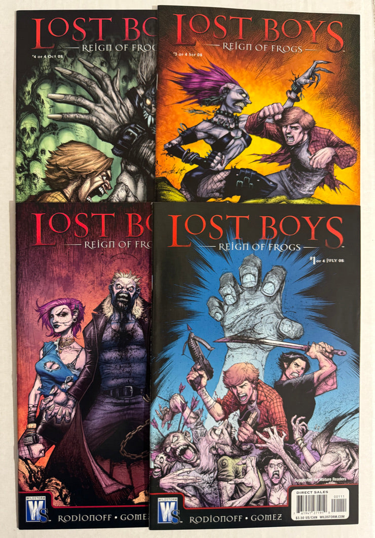 LOST BOYS Reign Of Frogs #1-4 NM SET