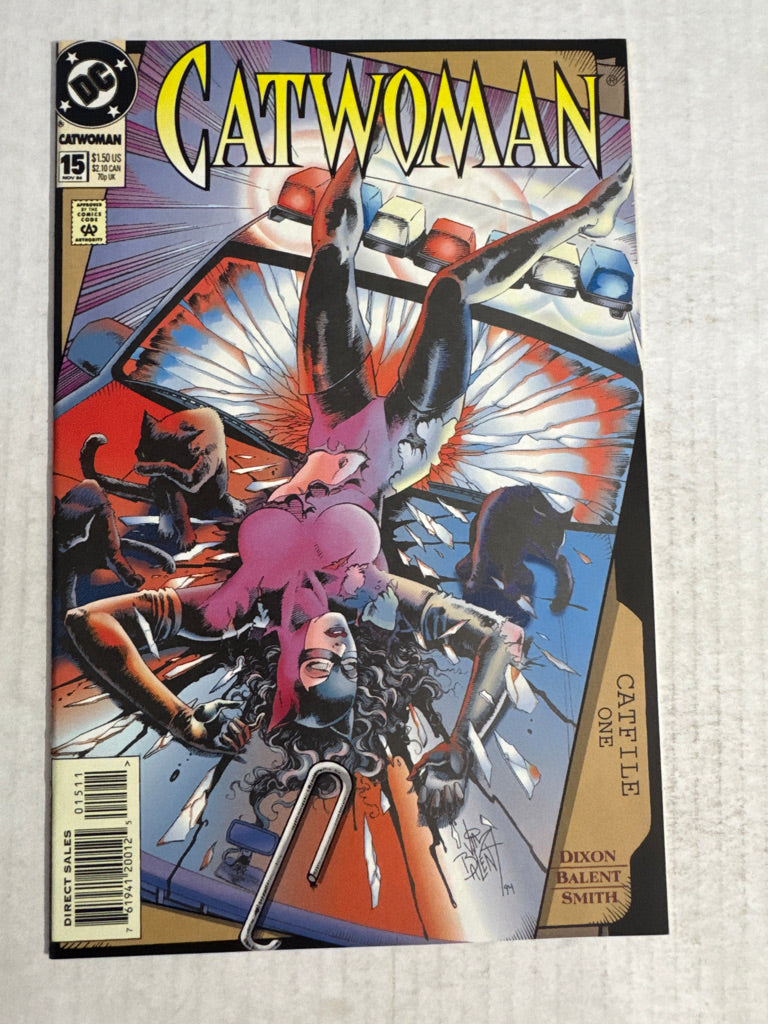 CATWOMAN #15 Vol 2 NM Jim Balent Cover