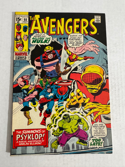 AVENGERS #88 FN