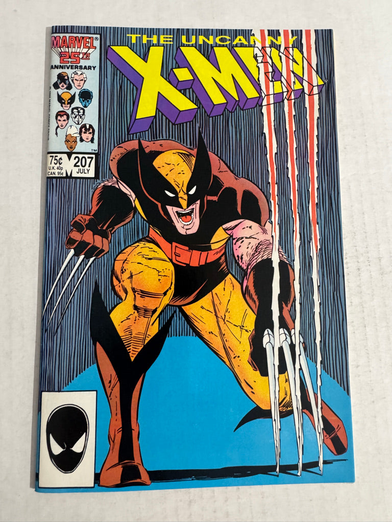UNCANNY X-MEN #207 NM-