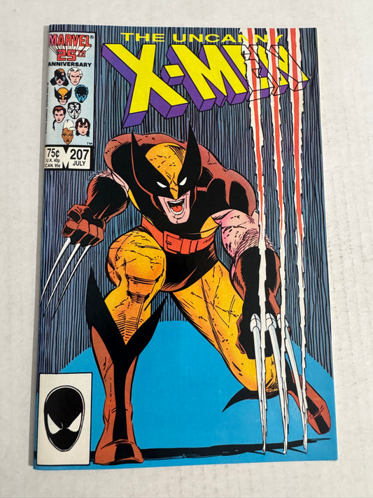 UNCANNY X-MEN #207 NM-