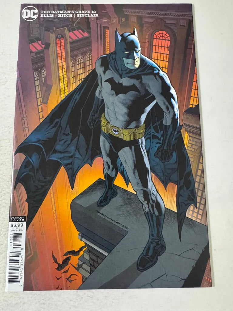 THE BATMAN'S GRAVE #12 NM Kevin Nowlan Variant
