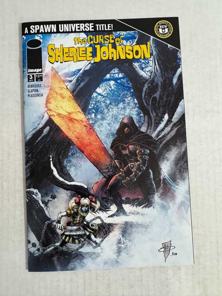 Spawn Universe: THE CURSE OF SHERLEE JOHNSON #3 NM Henrique Variant