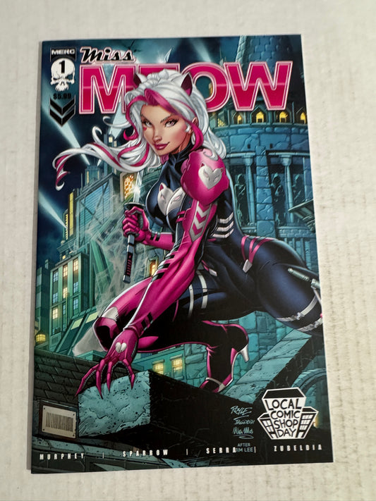 MISS MEOW #1 NM LCSD John Royle Variant  LTD 2000