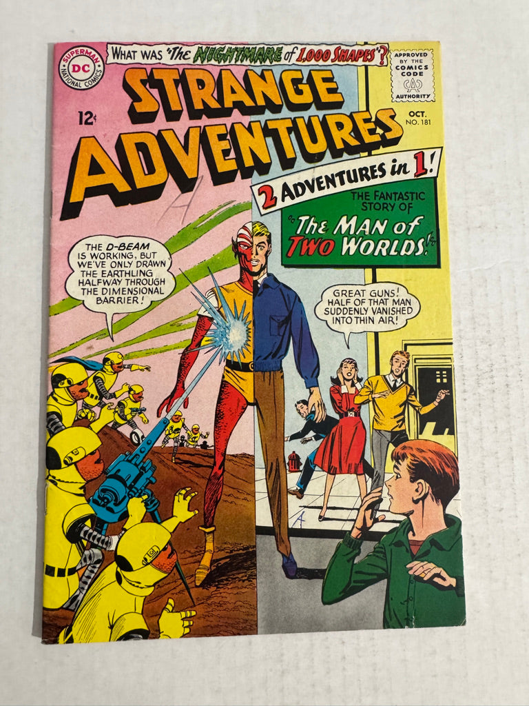 STRANGE ADVENTURES #181 FN-