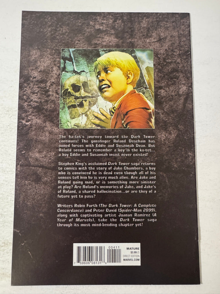 STEPHEN KING THE DARK TOWER The Drawing of The Three The Sailor #4 NM Anacleto Cover