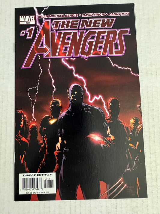 NEW AVENGERS #1 NM David Finch Cover 1ST APPEARANCE