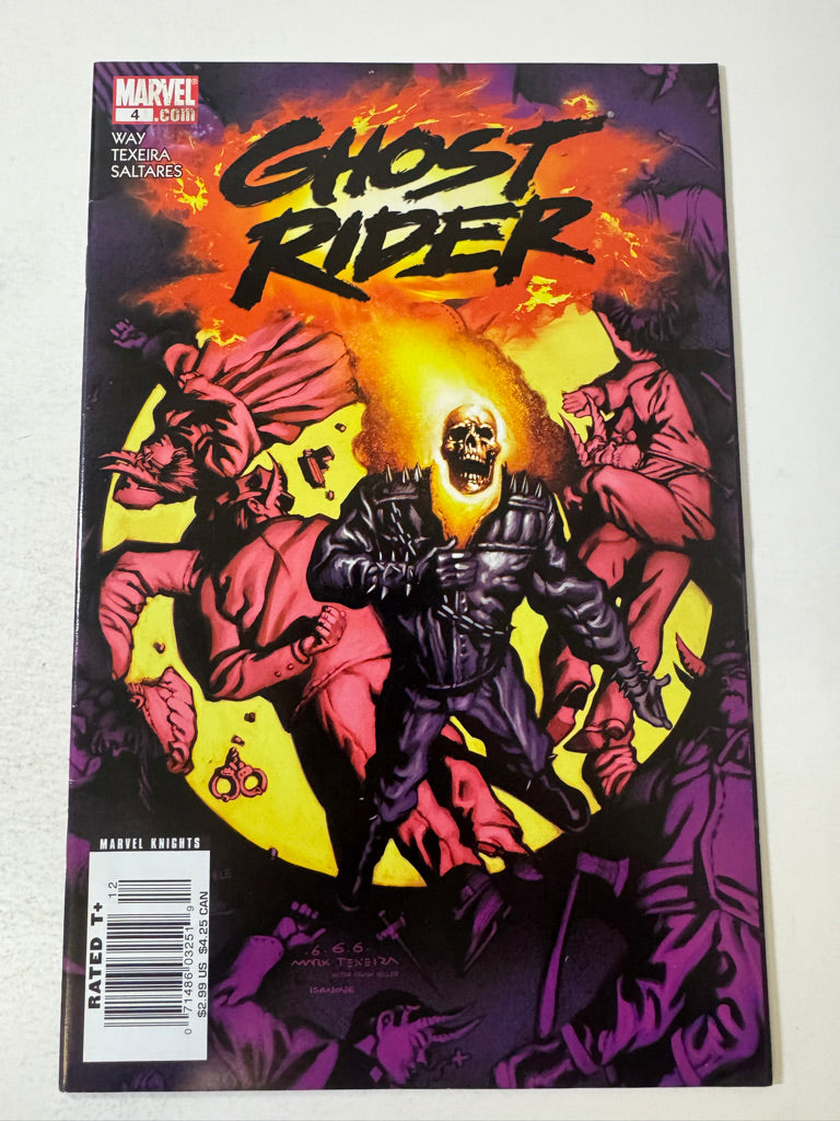 GHOST RIDER #4 Vol 4 FN NEWSSTAND
