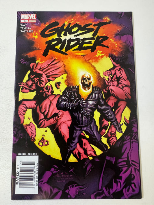 GHOST RIDER #4 Vol 4 FN NEWSSTAND