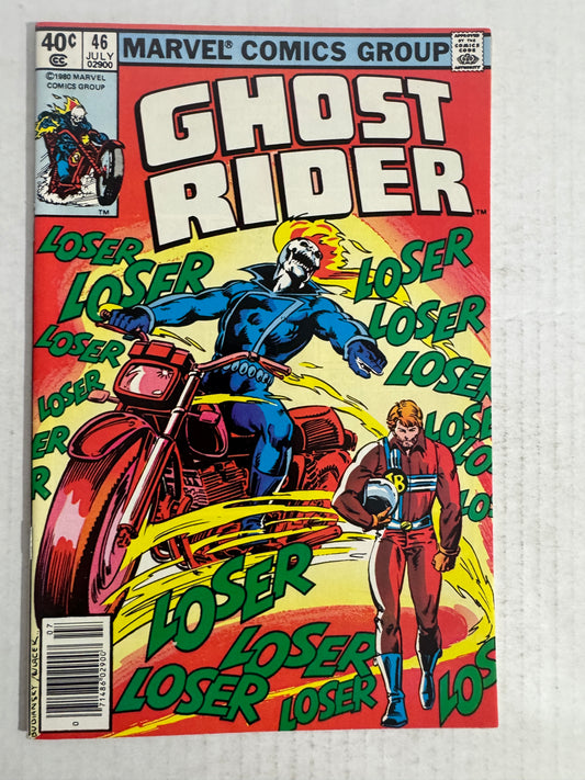 GHOST RIDER #46 NM- NEWSSTAND