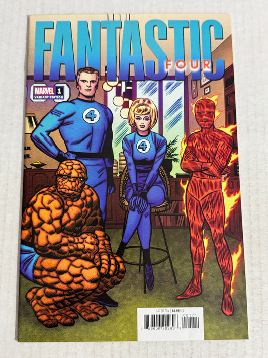 FANTASTIC FOUR #1 Vol 7 NM 1:50 Jack Kirby Variant