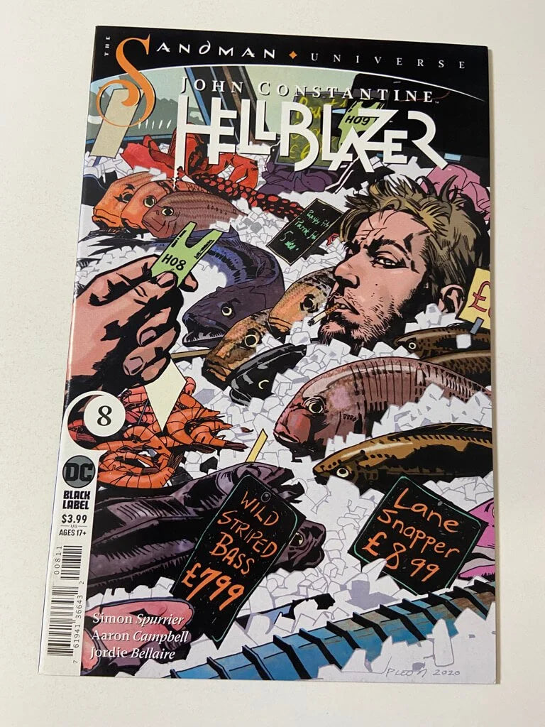SANDMAN UNIVERSE JOHN CONSTANTINE HELLBLAZER #8 NM