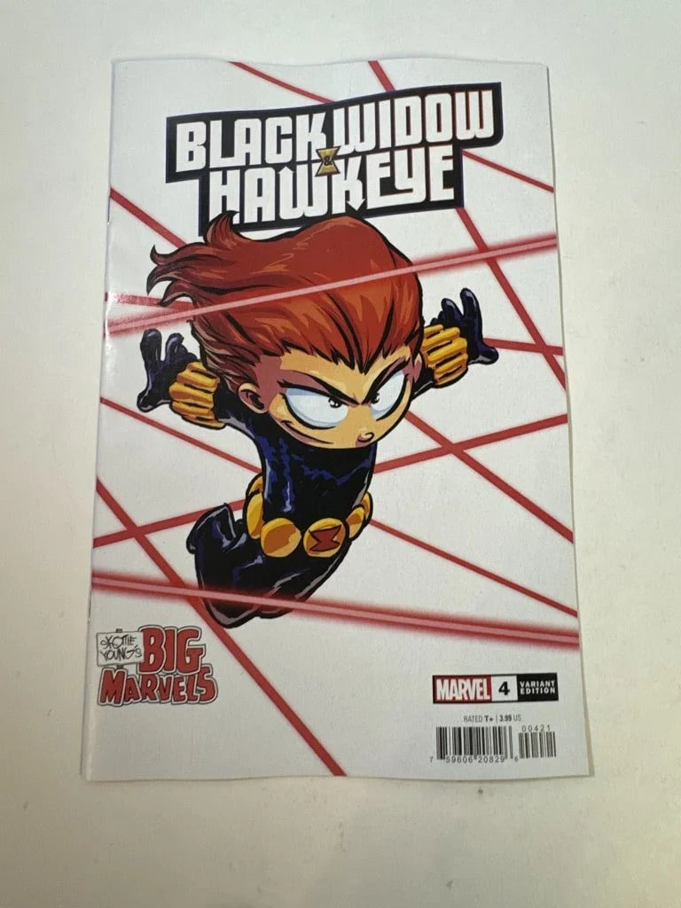 BLACK WINDOW & HAWKEYE #4  Skottie Young Variant