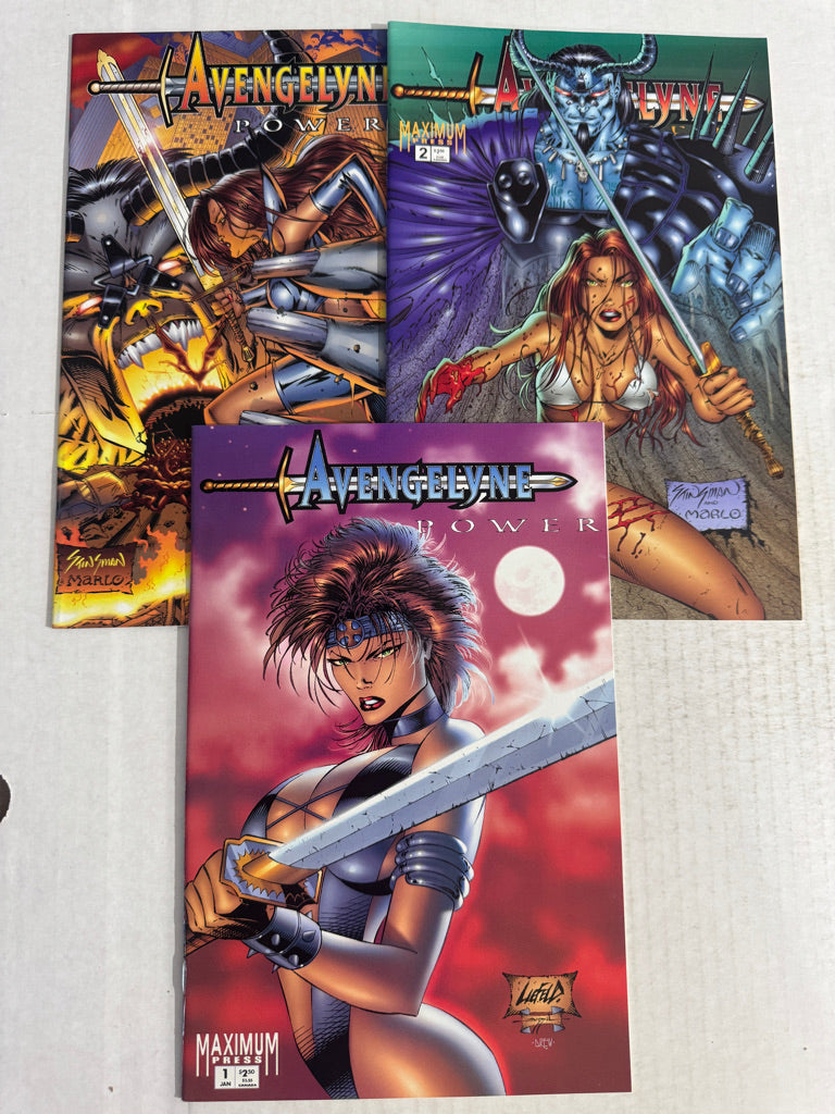 AVENGELNE POWER #1-3 NM SET