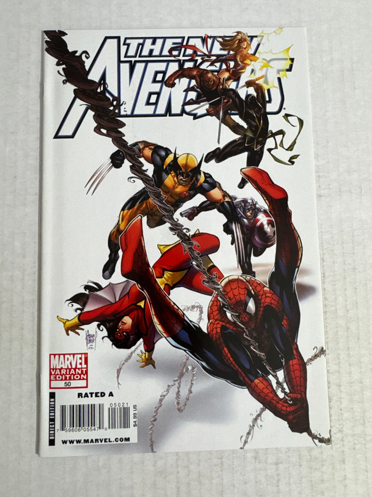 NEW AVENGERS #50 NM 1:15 Adam Kubert Variant