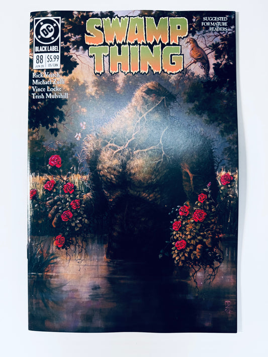 SWAMP THING 1989 #1 NM 2nd Printing Michael Zulli