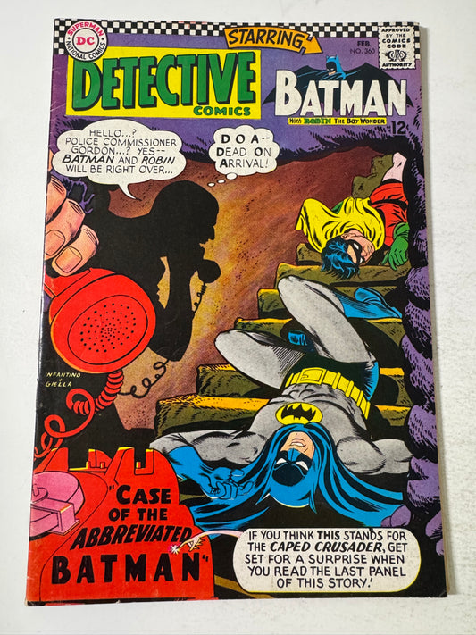 DETECTIVE COMICS #360 FN-