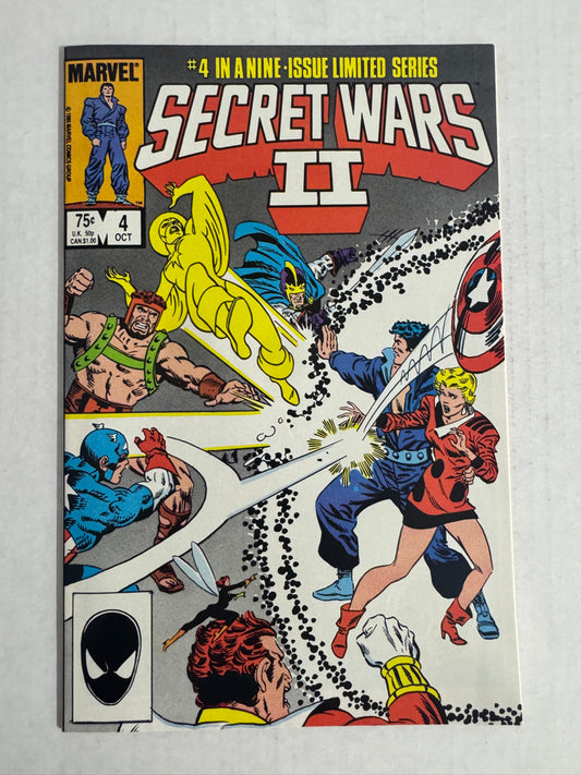 SECRET WARS II #4 NM  1ST APPEARANCE