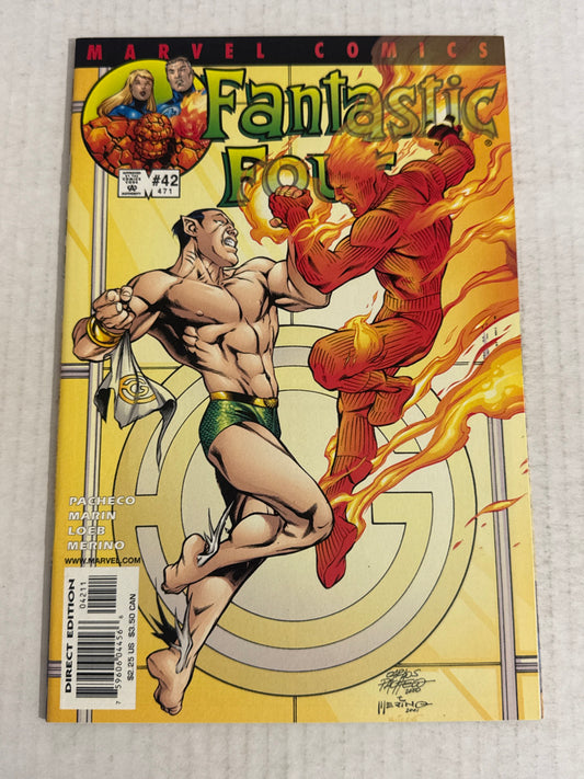FANTASTIC FOUR #42 Vol 3 NM Carlos Pacheco Cover