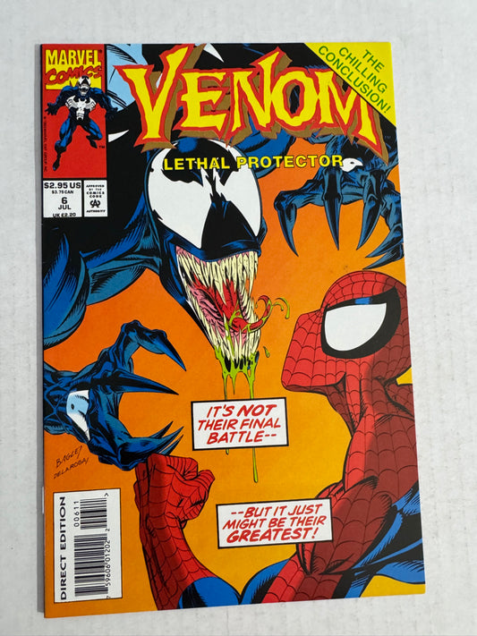 VENOM Lethal Protector #6 NM- Mark Bagley Cover
