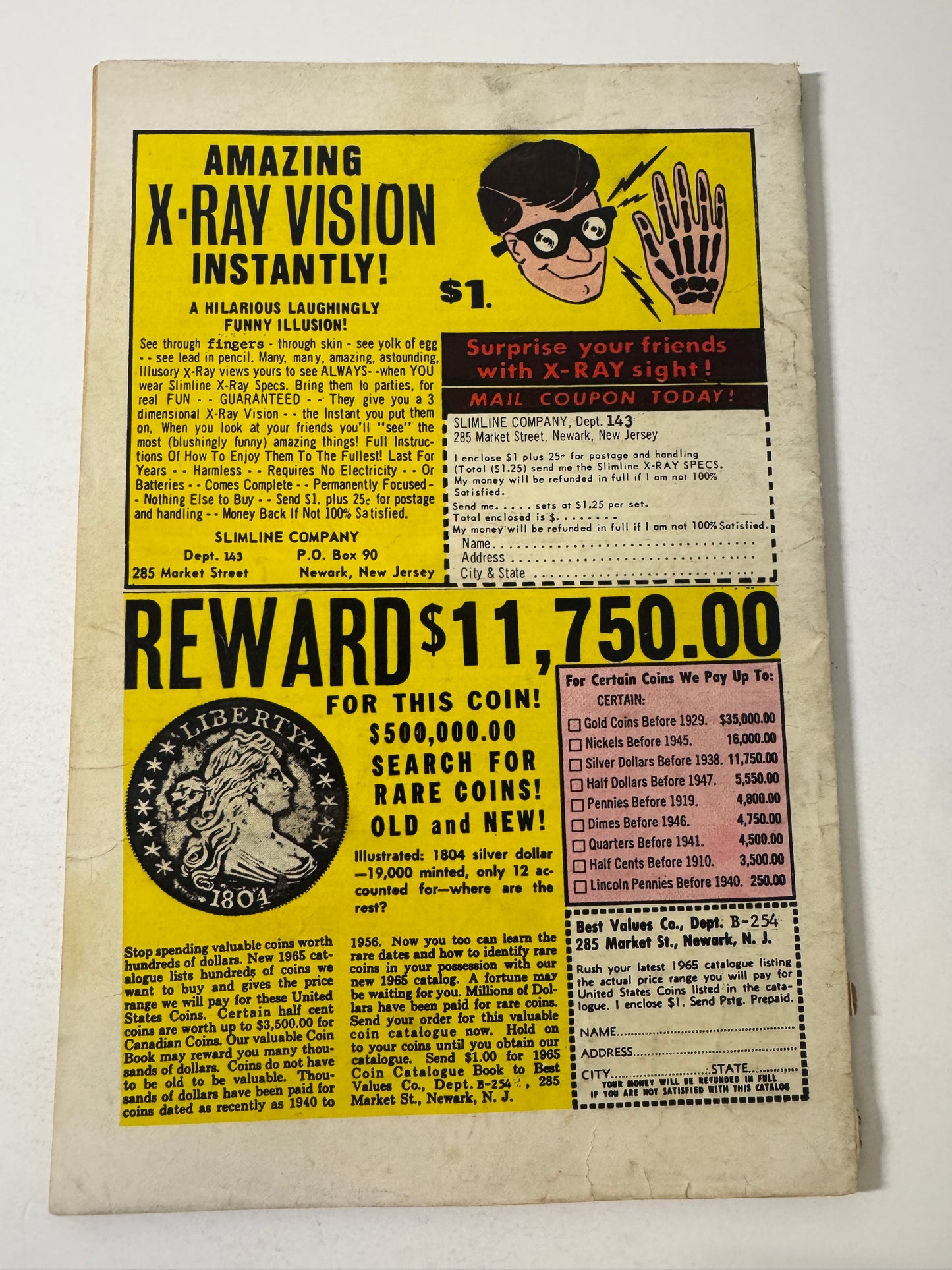 JOURNEY INTO MYSTERY ANNUAL #1 GD/VG 1ST APPEARANCE