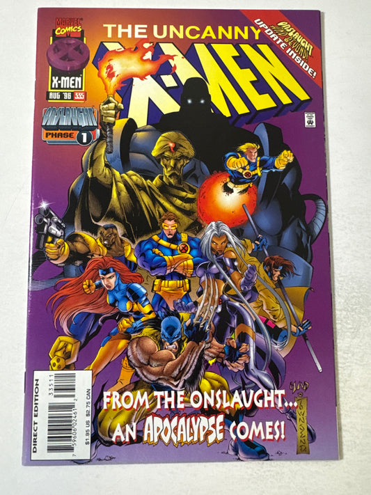 UNCANNY X-MEN #335 NM- Joe Madureira Cover