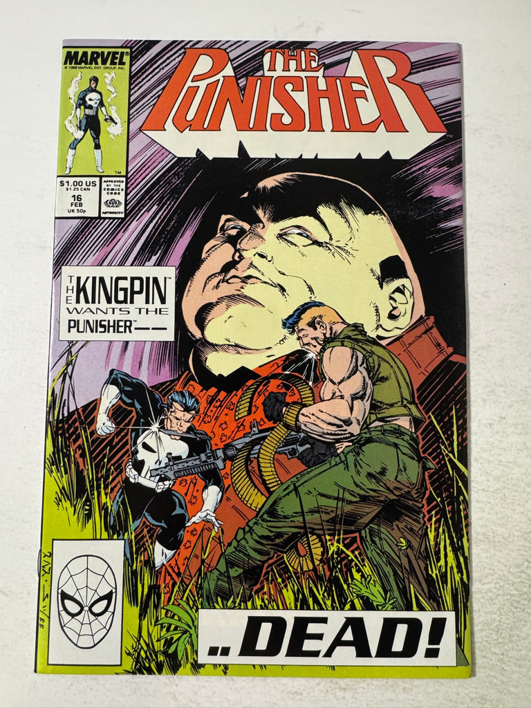 PUNISHER #16 Vol 2 NM-