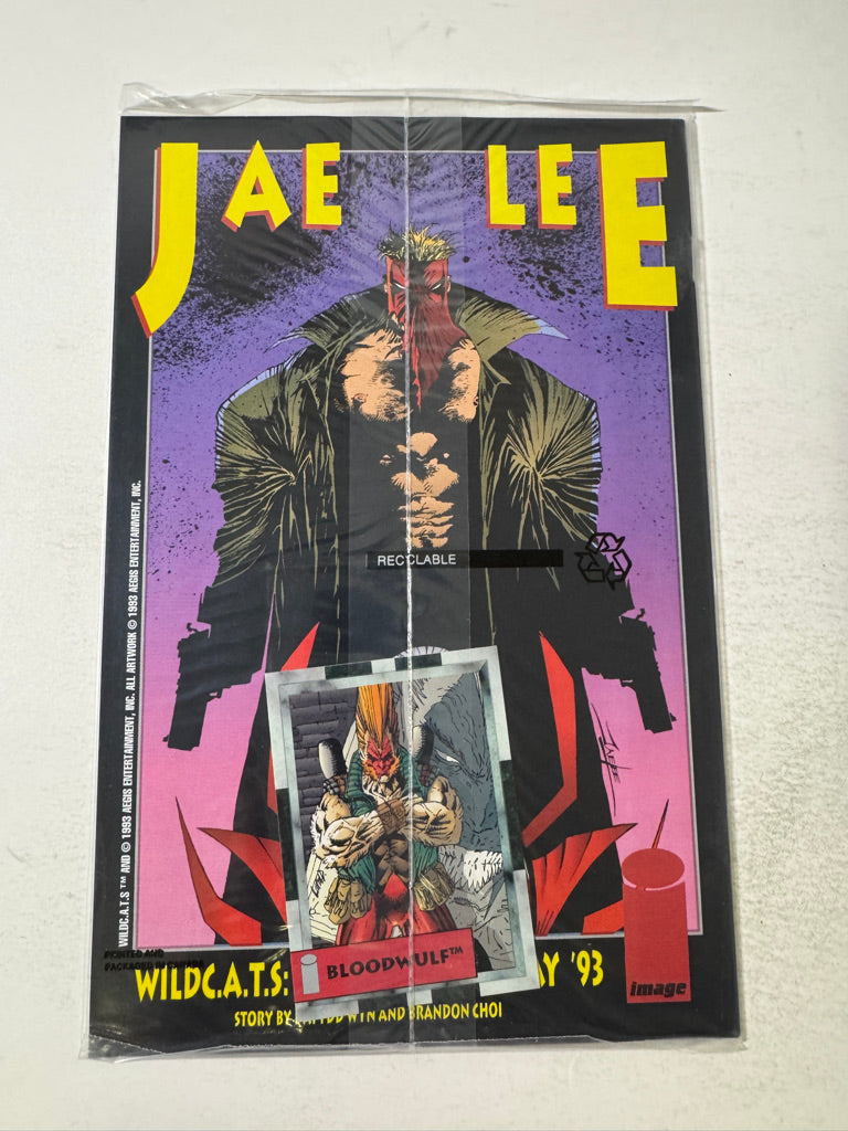 DARKER IMAGE #1 NM Sam Kieth Cover Sealed Bloodwulf Card 1ST APPEARANCE