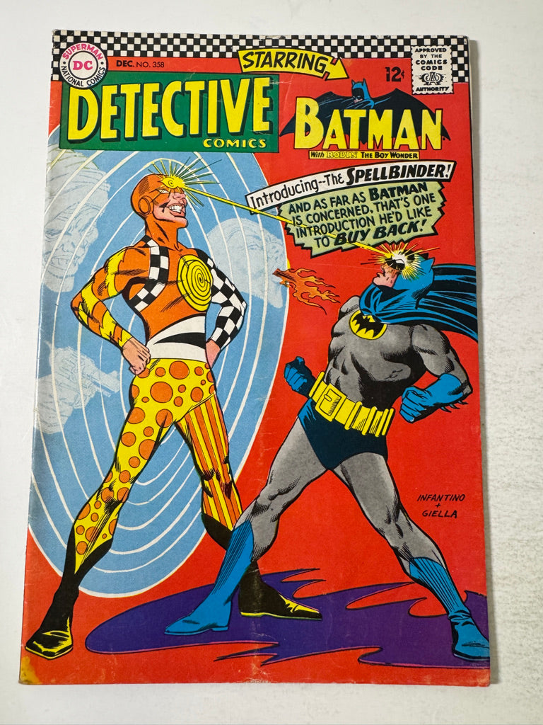 DETECTIVE COMICS #358 VG 1ST APPEARANCE