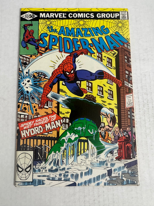 AMAZING SPIDER-MAN #212 NM- 1ST APPEARANCE
