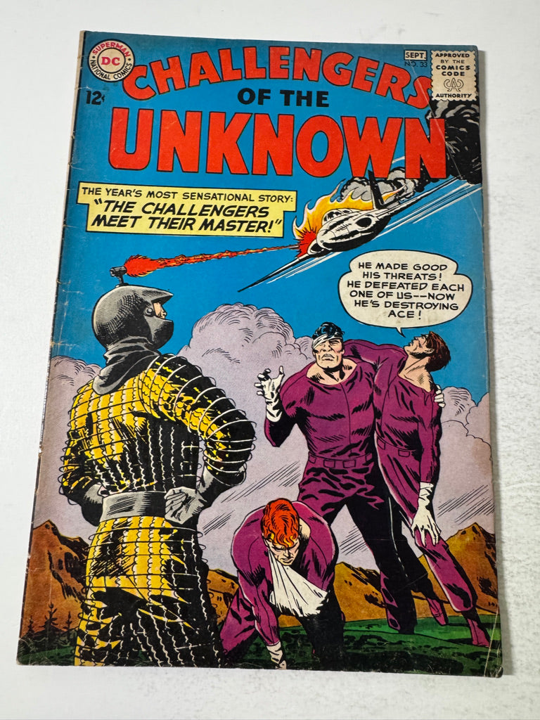 CHALLENGERS OF THE UNKNOWN #33 VG