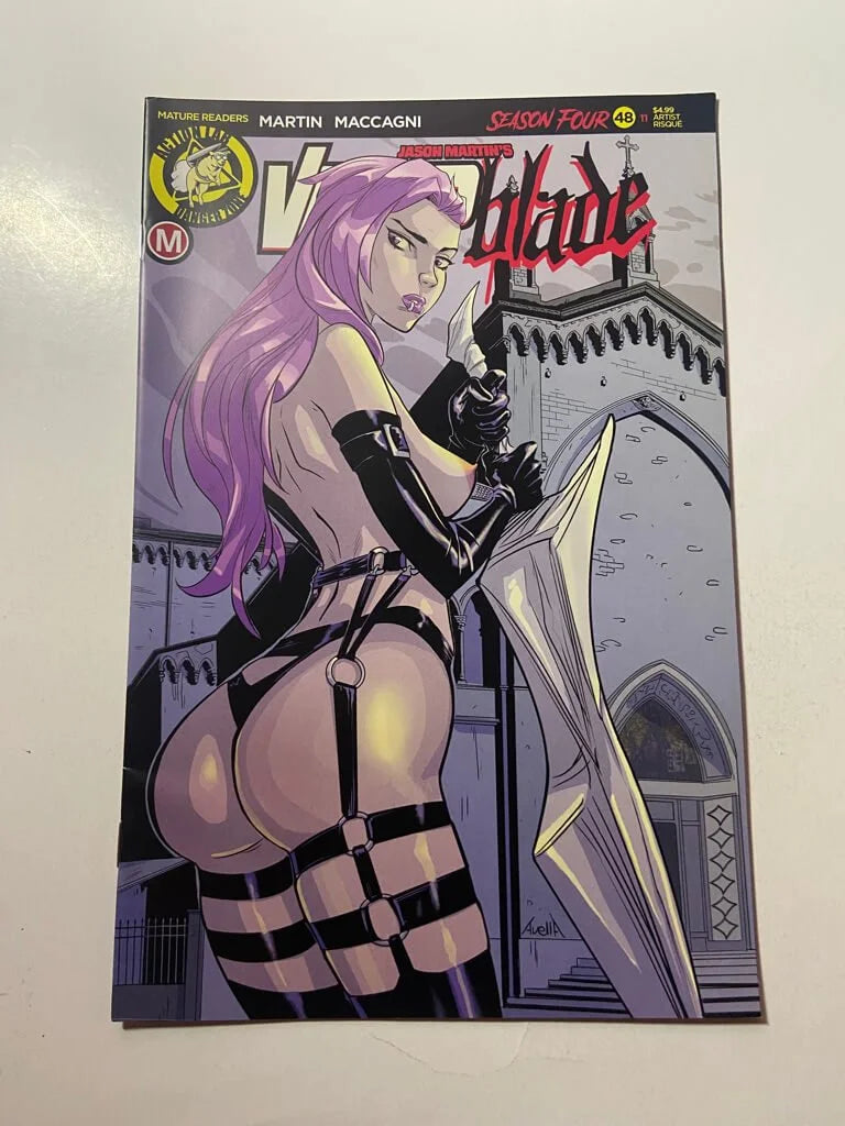 VAMPBLADE #48 VF/NM Avella Risque Variant